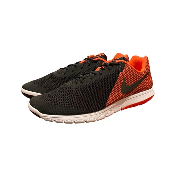 Nike Mens Flex Experience RN 6 881802-003 Black Orange Running Shoes Size 14 - Picture 4 of 11
